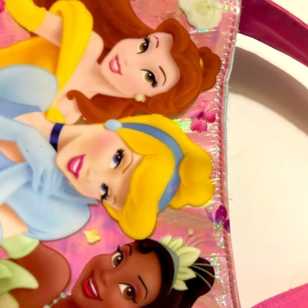Disney princess purse bag pink carrying case